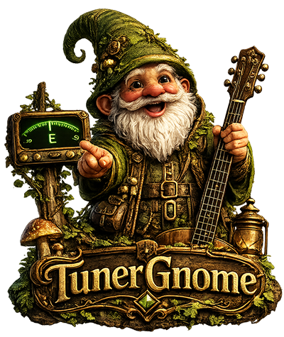 Tunergno — Free Online Chromatic Tuner